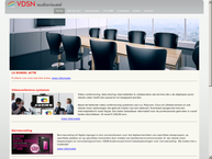 Website van VDSN Visual Display Systems Nederland 