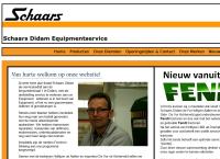 Website van Schaars Didam 