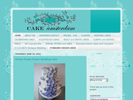 Website van Cake Amsterdam 