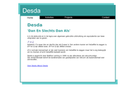 Website van Desda 