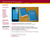 Van der Keur typo grafische vormgeving