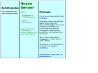 Website van Hozee Beheer 