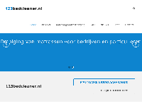 Website van 123BedCleaner 