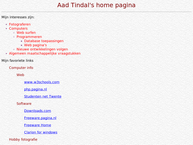Aad Tindal Software Ontwikkelaar