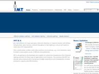 Website van IMT Holding B.V. 