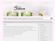 Website van Massagepraktijk Somnium 
