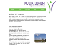 Puur Leven; Yoga en Levencoaching