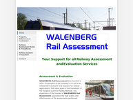 Website van Walenberg Rail Assessment 