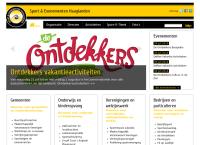 Website van Sport en Evenementen Haaglanden 