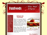 Website van FunFoods 