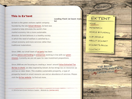 Website van Ex'tent Holding B.V. 