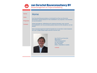 Website van Van Oorschot Management B.v. 