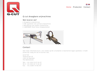 Website van Q-Cut B.V. 