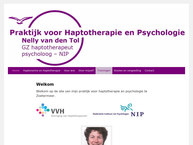 Nelly van den Tol Praktijk voor Haptotherapie en Psychol.