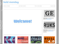 Website van Bold Monday 
