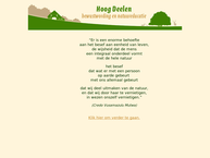 Website van Hoog Deelen 