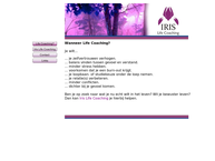 Website van Iris Life Coaching 