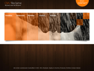 Website van Creative Mark 