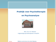 Praktijk voor psychotherapie & psychoanalyse, K.E. Maessen