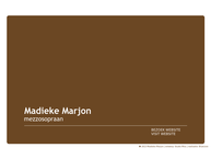 Madieke Marjon mezzosopraan