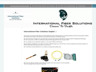 Website van International Fiber Solutions 