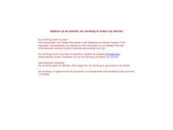 Stichting St. Hubert op Internet