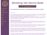 Stichting "het Kennis Boek"