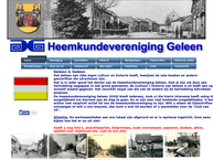 Website van Heemkundevereniging Geleen 