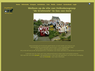 Website van Volksdansvereniging 'de Grutmoole' 