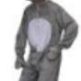 Mascotte wolf vriendelijk