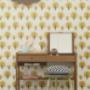 Ferm Living behang Dotty yellow