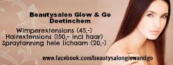 Beautysalon Glow & Go Doetinchem Wimperextensions - Hairextensions - Spraytanning