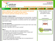 Website van Lekker in Balans 
