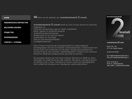 Website van Installatiebedrijf 2 Install 