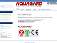 Website van Aquagard EPDM Dakbedekking 