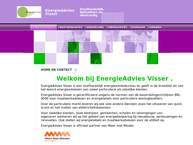 Website van Energieadvies Visser V.o.f. 