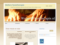 Praktijk Fysiotherapie, Manuele Therapie, Haptonomie Wolters C.s