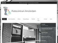 Website van De Haan Voetverzorging 