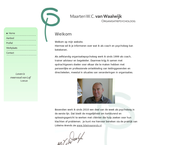 Maarten W.c. Van Waalwijk - Organisatiepsycholoog