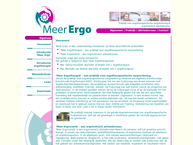 Website van Meer Ergo 