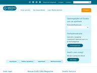 Website van Apotheek Zandvoortse De 