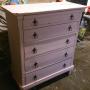 Gepimpte oude ladenkast