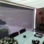 Tuinkamer voorzien van screen