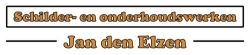 Schilder- en onderhoudswerken Jan den Elzen