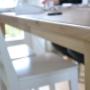 Eiken eettafel