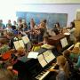 Repeteren voor Zomerconcert!