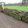 Graszoden uit eigen kwekerij,