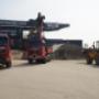 Laden met shovel