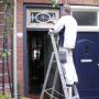 Montage glas in loodraam