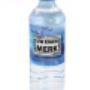 budget waterflesjes etiket